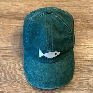 Pete Pareo Green Fish Embroidered Cap